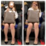 美人お姉さんのエロ過ぎる対面生足美脚419