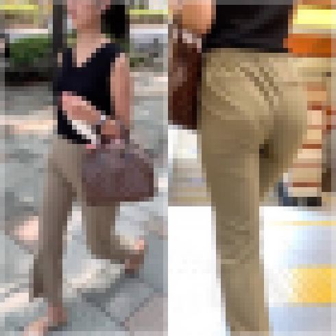 【2名・誘惑させる奥様の着衣尻】