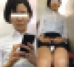 (電車対面）（顔出し）お健やかなお顔をして…うとうと…うとうと…寝落ちするリクルートスーツ女子大生さんを観察してみました!!