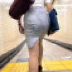 【レースデカ尻OL】レースデカ尻を後方者に突き出すエロいOL。私のお尻でチ〇ポいじって～～！と聞こえてきそうな淫乱女【567】