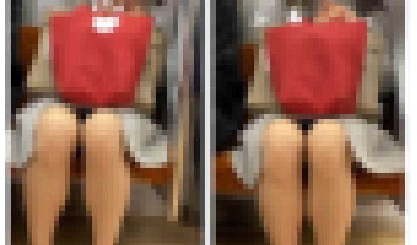 美人OLお姉さんのエロ過ぎるパンスト美脚432