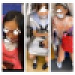4名のJK風私服制服美女の真上からのエロ過ぎるミニスカ生脚225