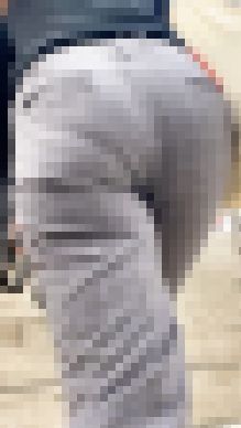 お姉さんの後ろ姿　２１６　ムチムチ　３人　OL　巨尻　迫力　階段上り　タイトスカート　パンツ