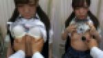 内科検診　押しに弱そうなウブＪＫの乳房を揉みしだく