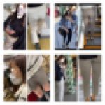 4名の美人お姉さんの超接近のエロすぎるお尻440