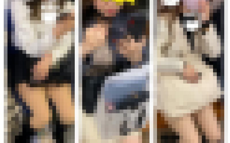 ３名の美人お姉さんの真上からのエロ過ぎるパンスト美脚444
