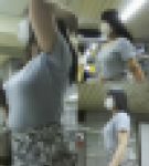 きれいな黒髪をかきあげる姿がセクシーな巨乳お姉さん