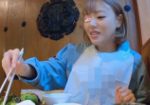 【Barママ×店でエロ行為】Barのママと食事後、店内にて3Pを楽しむ