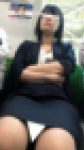 (電車対面）（顔出し）お仕事でお疲れMAX…お健やかなお顔をして寝落ちしてしまう…OLおねいさんの無防備なお姿を観察してみました