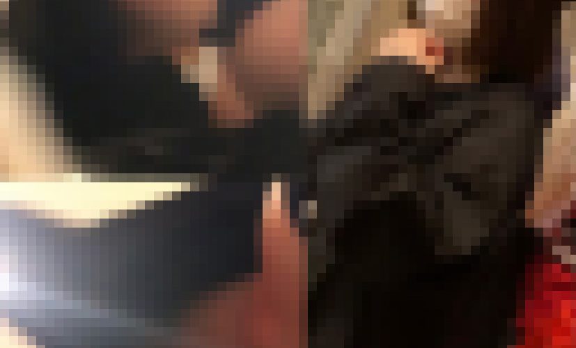 #96  コスプレイヤー？ゴスロリ？男を誘惑する童顔美女の天使の”ハネ”付き逆さ撮り風景
