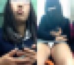 【月末限定販売】(電車対面）(顔出し）制服ありの女子大に通う女子大生さんの…無防備に晒されるむっちりふともも▼ぞーんを観察してみ