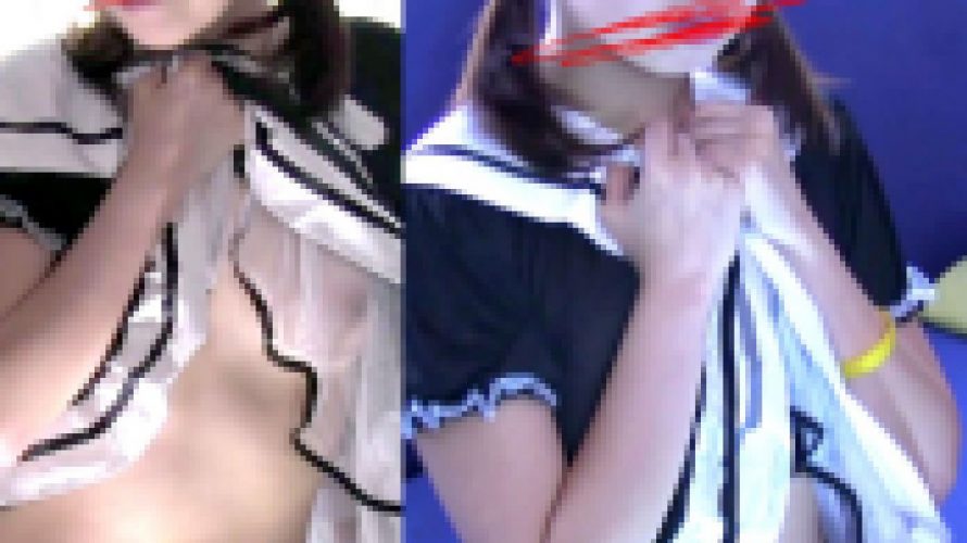 週末限定アルバイトの集団パンツ撮影会32［元、地下ドルで現アキバコンカフェ」