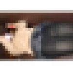 ティッシュ配りの１８歳☆顔出し☆パンチラ②（黒タイツ+柄タイツ）
