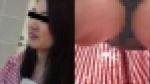 【顔出し】都会の美女のパンティ31
