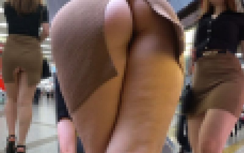 【フルHD 超高画質】ムチムチエロBODYお姉さん♪尻肉の躍動感とハミ出た生尻がエロ過ぎです（笑）