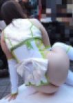 Tバック巨尻巨乳を座った姿勢でコスプレ2016冬【動画】イベント編 2931と2916セット販売