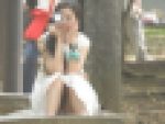 （ＦＨＤ）大変です！！休憩することに夢中になり、パンツが見えてますよ２１８
