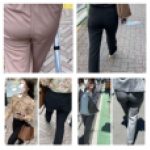 4名の美人お姉さんの超接近のエロすぎるお尻471