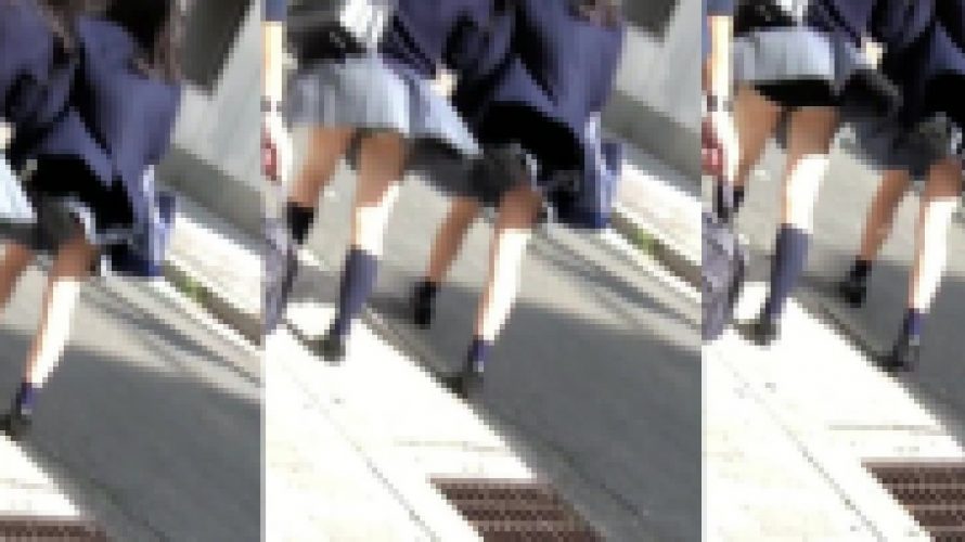 風チラJ●2人！丸見えP！重ねから白P！他に美少女J1人と逆さ重ねPロリ系J●！
