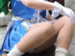 スカートの中見えてますｗ座りますねコスプレ2016冬【動画】イベント編 2849と2851セット販売