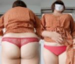 【ワンコイン人妻パンチラ】アロマとかハーブに心酔する癒やし系ショップ経営おばさん