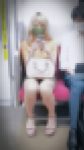 スタイル抜群美人お姉さんの見えっぱなし黒パン