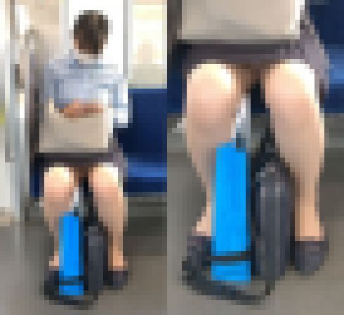 恥ずかしい姿を見せてくれた巨乳OLさん（前編）