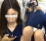 【月末限定販売】(電車対面）（顔出し）ライトブルーのタイトミニをお召になって…アグレッシブに攻めるS級美人OL奥さまを観察してみ