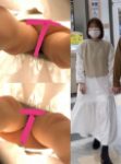 #108  エスカで絶景をじっくりと…。シリーズ初の勝負”T”を撮られちゃったデート美女の逆さ撮り風景