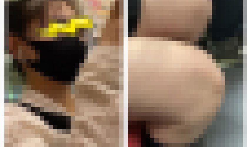 美人お姉さんの接近エロ過ぎる生足美脚477