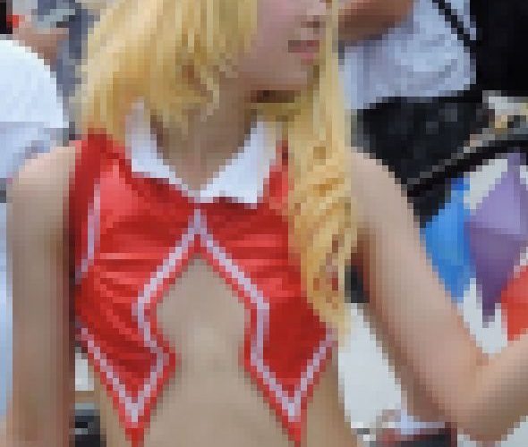見事なまでのまな板貧乳ｗへそ出しコスプレ2017夏【動画】イベント編 3807と3808セット販売