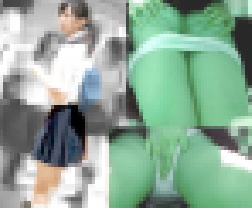 【痴漢】下着にびっちょりシミを滲ます女学生の尻穴まで弄んだ禁断痴漢行為動画004