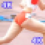 ハードルで鍛えたボディ(4K)