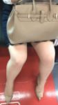【週末限定企画】(電車対面）（顔出し）パンプスからそそり立つ…パンストあんよをいやらしくひらくOLおねいさんを観察してみました!