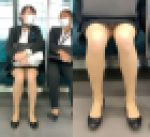 短すぎるリクルートスーツで就活中のスタイル抜群女子大生（後編）