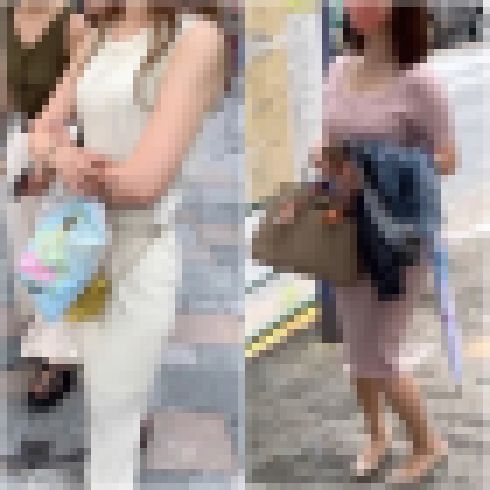 【2名・ニットワンピを着るオンナは大体エロい！】