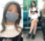 盗影を警戒して睨んできた長身モデル女子大生（前編）