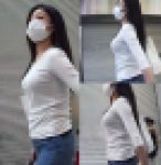 フェロモンを撒き散らし颯爽と歩く色気ムンムン美女