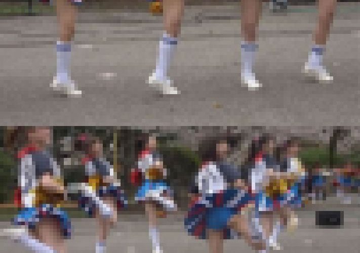 hyper高画質 全員アイドル級！　可愛すぎるチアガール達の超絶エロカワ演技NO-1NO-2セット商品