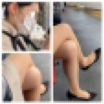 2名の美人お姉さんの接近エロ過ぎるパンスト美脚503