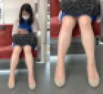 ワンピースから伸びた美脚が目を惹く色っぽいお姉さん（其の一）