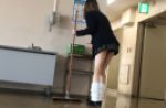 【動画】放課後☆制服でお掃除