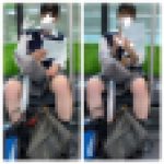 JK風制服美女の対面エロ過ぎる生足美脚271