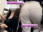 【OL秘蔵品48】桃尻美人さん粘着！堪らない階段登りむちむちパンツ！Pライン＆クロッチに大興奮^ ^