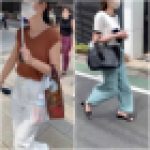 【2名・ビッチ奥様の着衣尻】