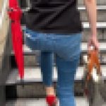 【美人エロデニム】セクシーエロデニムOLの最高にスレンダーで寝バックで膣奥まで気持ちいい最高の淫乱女【627】