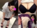 【使用済み下着フェチ】オリモノ汚れ生パンティーを晒され赤面する爆乳むっちり熟女さん!! ★FULL HD