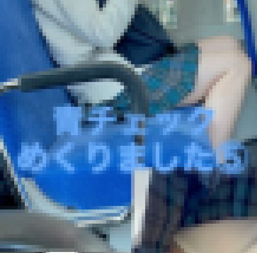 青チェックめくりました⑤