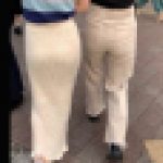 【大学帰りの女友達】桃尻スタイルがエロい！プリプリ歩くスタイルが淫乱でエロい女を表現する【633】