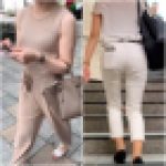 【2名・人妻らしからぬエロい着衣尻】
